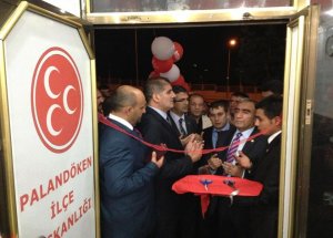 MHP Palandöken İlçe Teşkilatı Açıldı