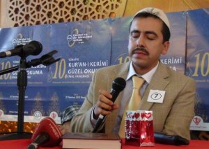Kur'an'ı en güzel okuyan o oldu