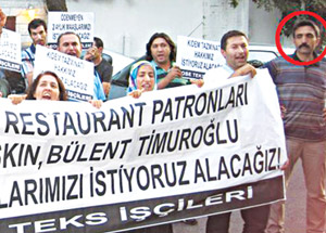 ÇHD’li Tanay’dan haraç ve tehdit