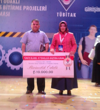 TÜBİTAK Yarışmasının Birincisi