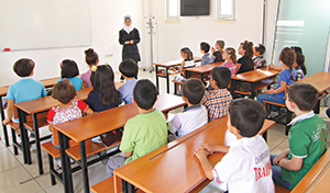 Suriyeli öğrenciler eğitimlerini tamamlıyor