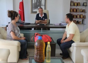 5 Litre Atık Yağ Getirene Bir Litre Ayçiçek Yağı