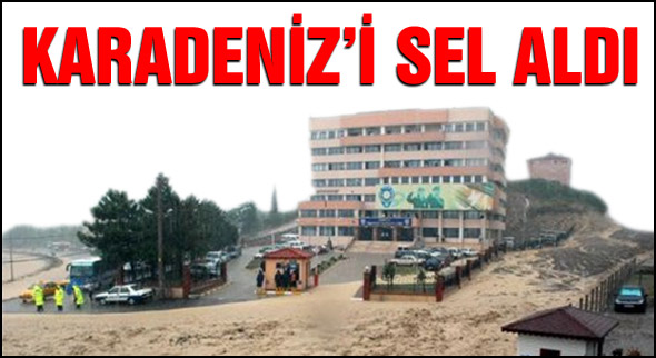 Samsun'da sel,6 kişi can verdi