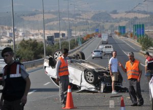 Tatil Yolunda Kaza Dehşeti