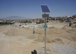 Parklar Güneş Enerjisiyle Aydınlatılacak