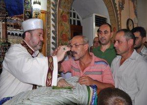 Bafra’da Sakal-ı Şerif İzdihamı