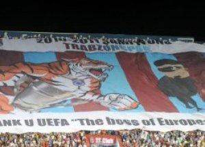 Trabzonspor'dan UEFA'ya Pankart