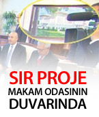 Sır Proje Makam Odasının Duvarında