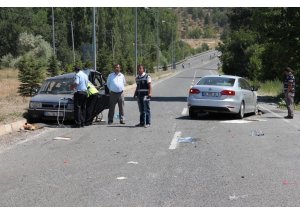 Çankırı'da Trafik Kazası