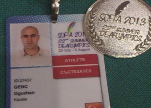 Sofya’dan Çerkezköy’e Madalya İle Döndü