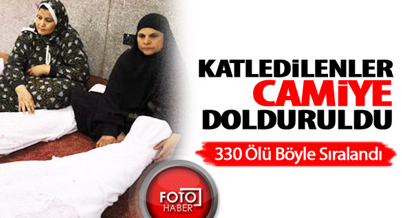 Katledilenler Camiye Dolduruldu