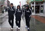 Beşiktaş’ta maç öncesi yürüyüş