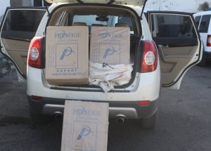 Kars’ta Kaçak Sigara Operasyonu