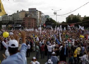 Başkent'te Mısır Mitingi!