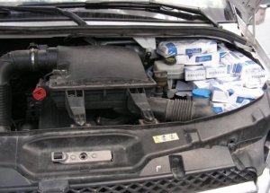 Minibüs Motorunda Sigara Kaçakçılığı