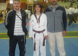 Tekvandocu Zeynep Yeter Altan Avrupa Üçüncüsü Oldu