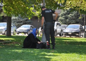 Uşak Valiliği Önünde Bomba Alarmı