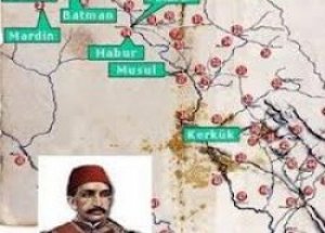 2.Abdulhamid'e Sunulan Petrol Haritası