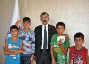Zile'de Çocuklardan Örnek Davranış