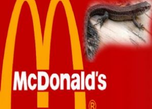 McDonalds'ta Kertenkele Skandalı!