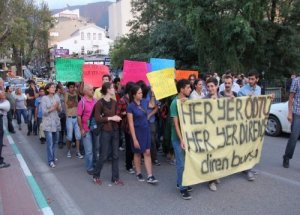 ODTÜ'deki Olaylar İçin Yürüdüler