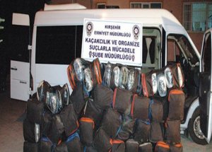 Yolcu Minibüsünde 700 Kilo Esrar