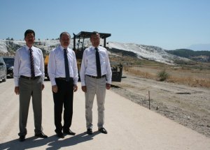 Pamukkale Yolu Yenileniyor