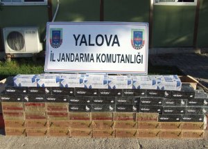 Jandarmadan Kaçak Sigara Operasyonu