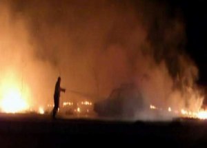 Lpg’li Otomobil Bomba Gibi Patladı