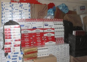 Ağrı'da Kaçak Sigara Operasyonu