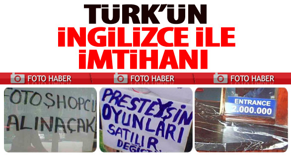 Türk'ün İngilizce İle İmtihanı