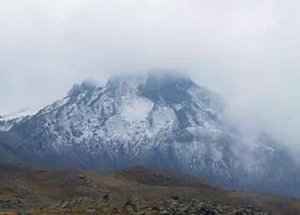 Erciyes'e Mevsimin İlk Karı