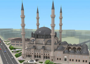 Lefkoşa'nın Göbeğine Dev Camii