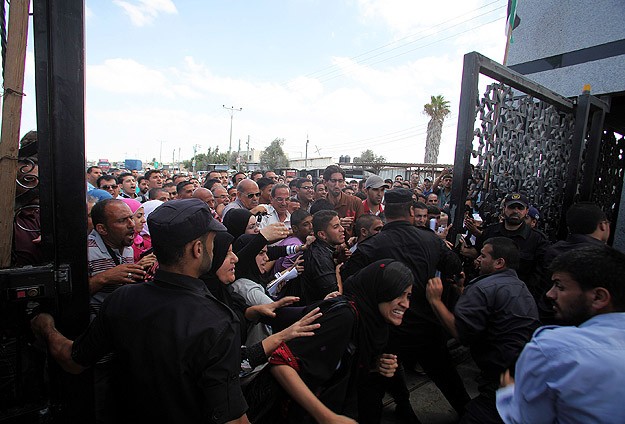 Refah Sınır Kapısı'nda Eylem