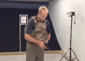 Böyle Çelik Yelek Testi Görülmedi!