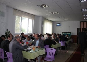Korkuteli’de Din Görevlileri Yemekte Buluştu