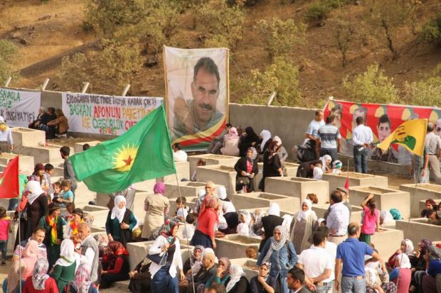 Lice´de PKK Mezarlığı Açtılar