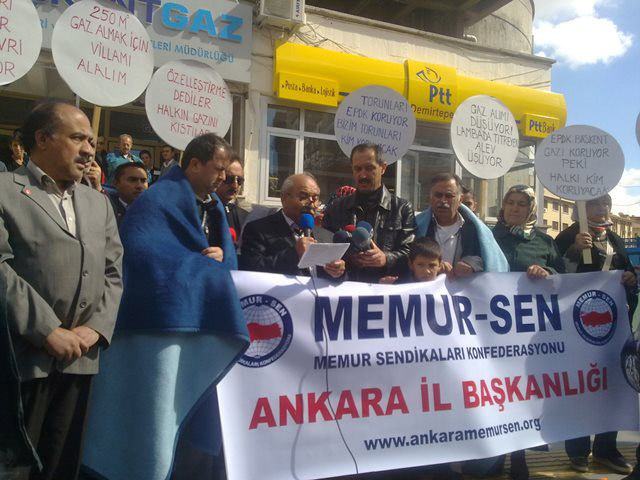 Başkentlilerin Doğalgaz İsyanı
