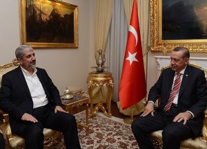 Erdoğan, Halid Meşal İle Görüştü
