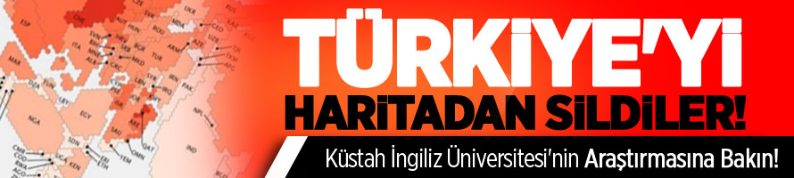 Türkiye'yi Haritadan Sildiler!