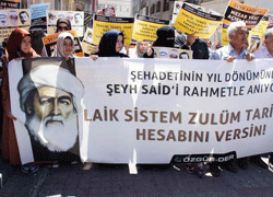 Şeyh Said İstanbul'da anıldı!