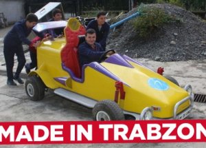Yarış Arabasında Geri Vitesi Unuttular