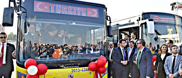 İstanbul’a tamamı yerli 758 otobüs