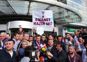 Trabzonsporlular TFF'yi Bastı
