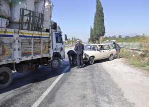 Torbalı'da İlginç Kaza