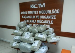 Aydın'da 64 Kilo Esrar Ele Geçirildi