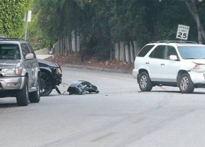 David Beckham Trafik Kazası Geçirdi