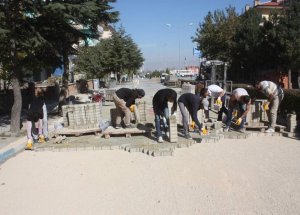 Çay’da Üst Yapı Çalışmaları Devam Ediyor