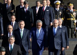 Devletin Zirvesi Anıtkabir'de Buluştu
