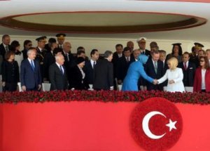 Kutlamalara Emine Erdoğan Damgası